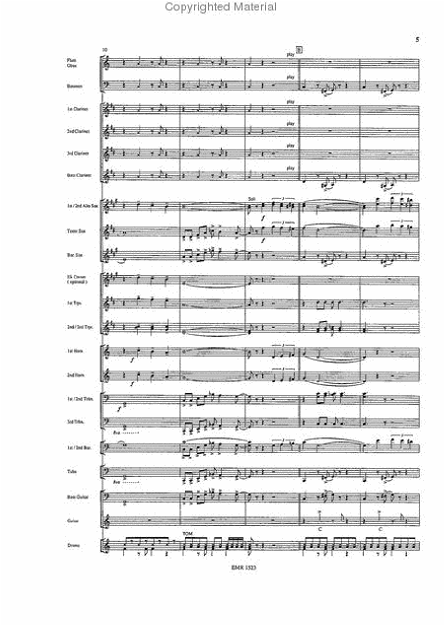 Cikanka Concert Band scores gallery preview page 5