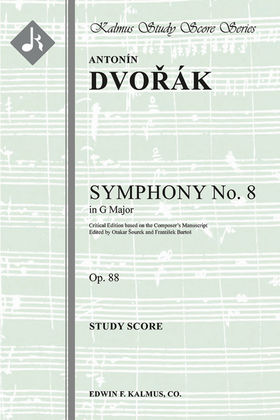 Symphony No. 8 in G, Op. 88, B. 163 (critical edition)