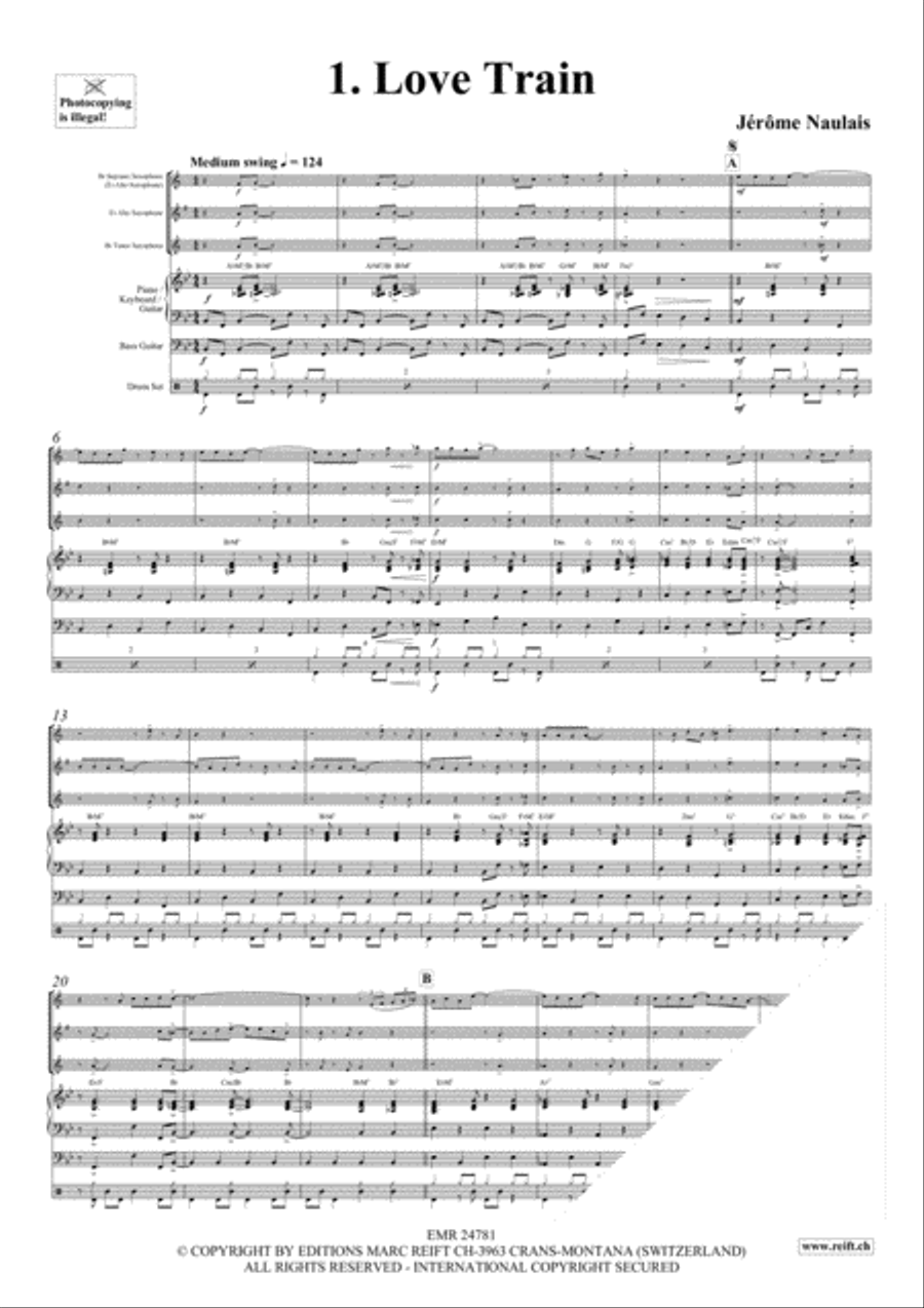 Play With Your Band Volume 4 Saxophone Ensemble scores gallery preview page 4