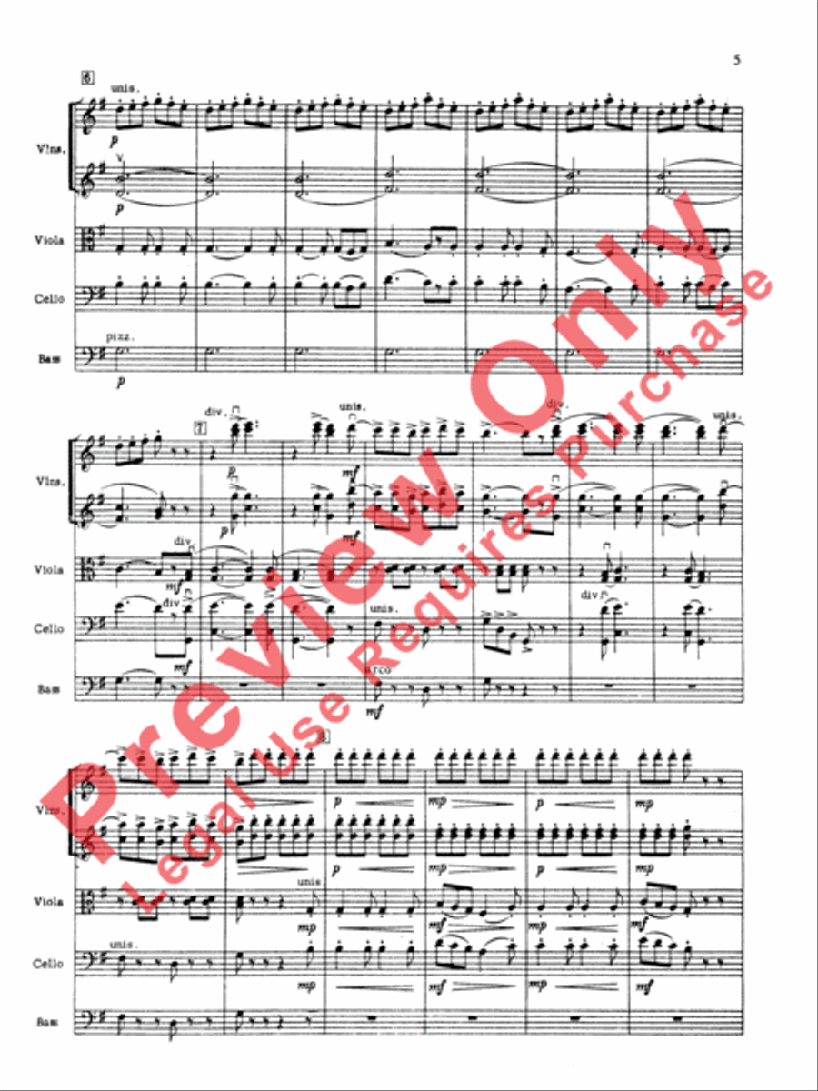 Suite of Carols String Orchestra scores gallery preview page 6