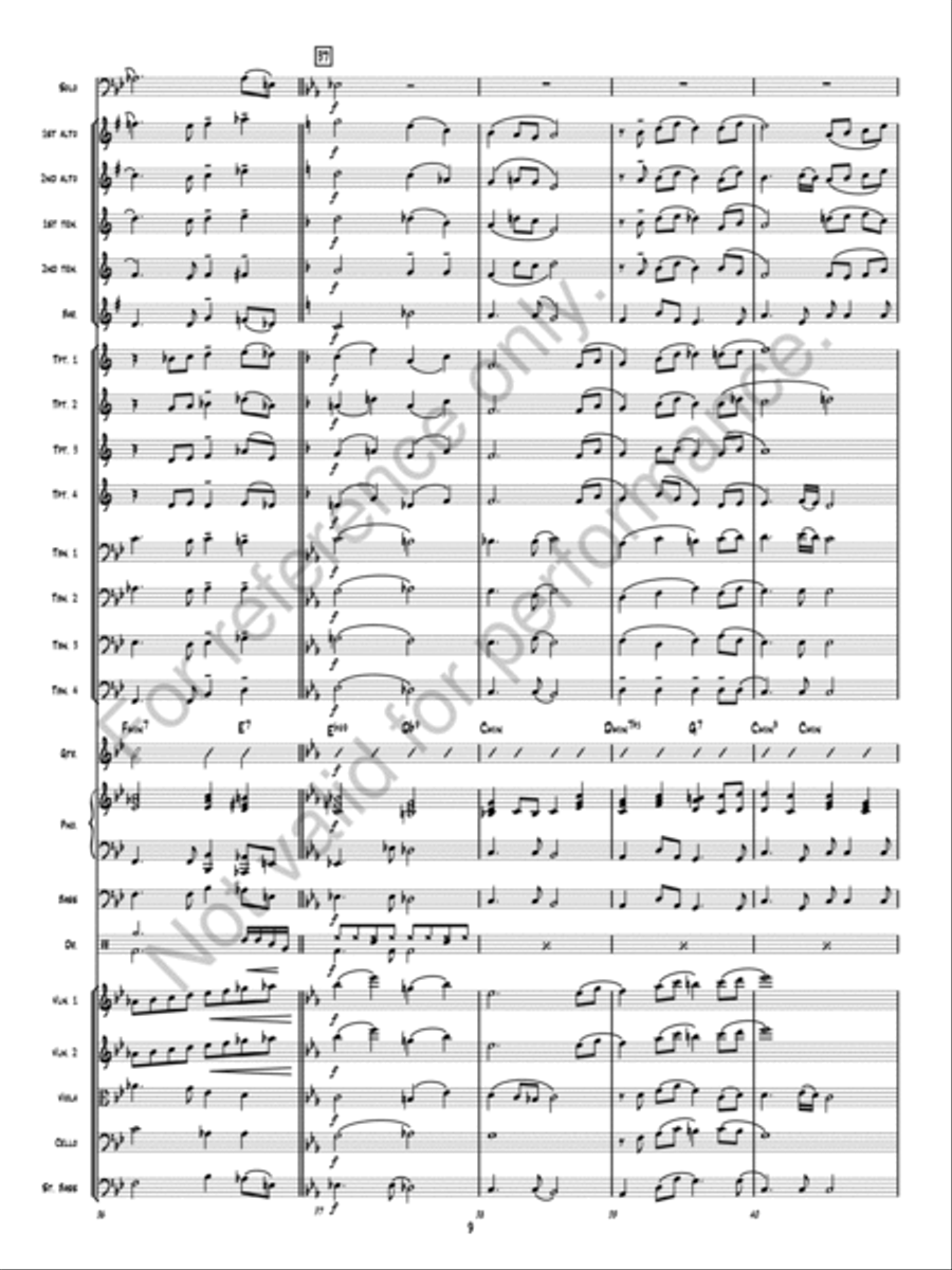 Still, Still, Still Jazz Ensemble scores gallery preview page 8