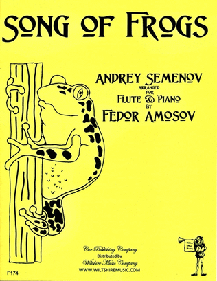 Book cover for Song of Frogs (Amosov)