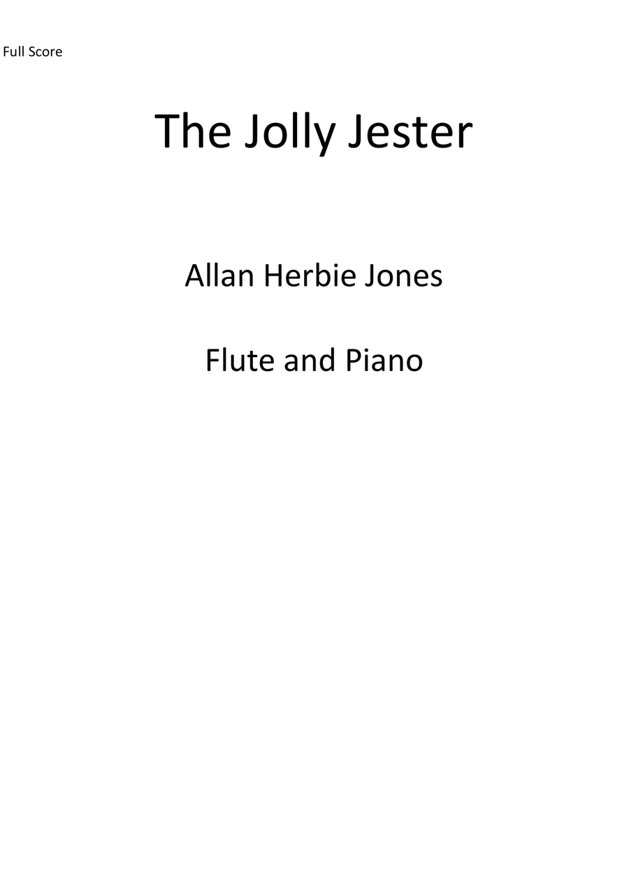 The Jolly Jester Flute - Digital Sheet Music