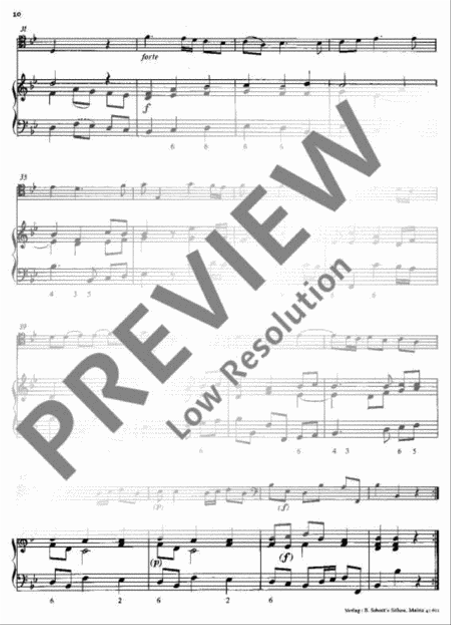 Sonata Cello Solo scores gallery preview page 11