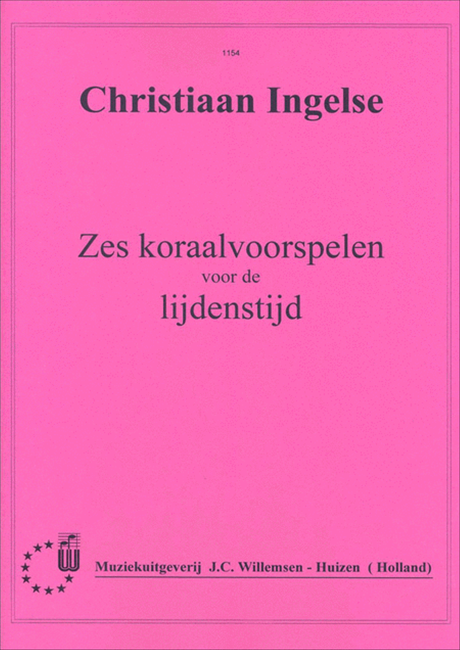 Zes Koraalvoorspelen voor de Lijdenstijd Organ scores gallery preview page 1