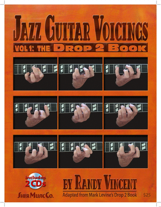 Book cover for Jazz Guitar Voicings - Vol.1: Drop 2 Book