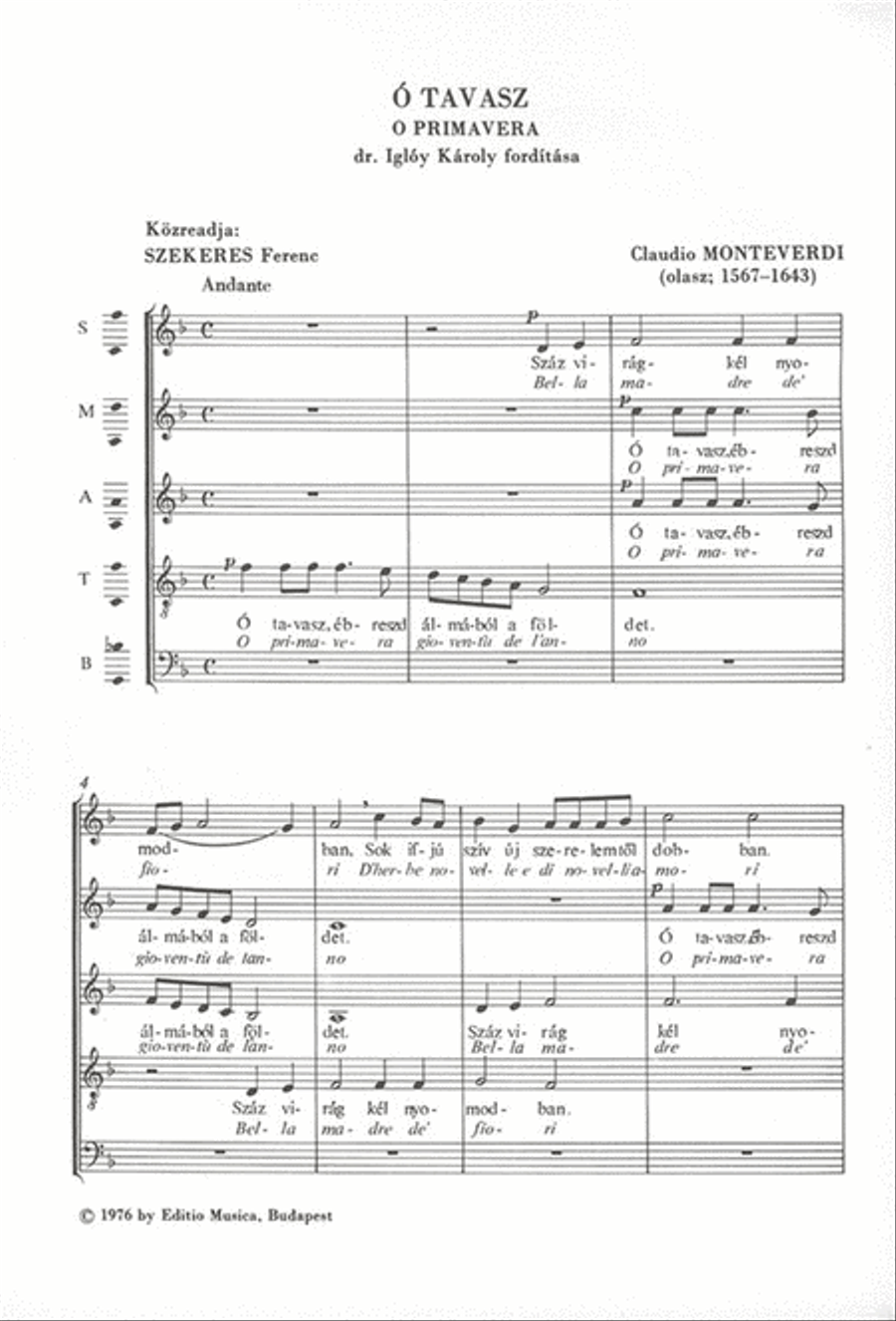 Old Masters' Mixed Choruses V25 A Cappella scores gallery preview page 3