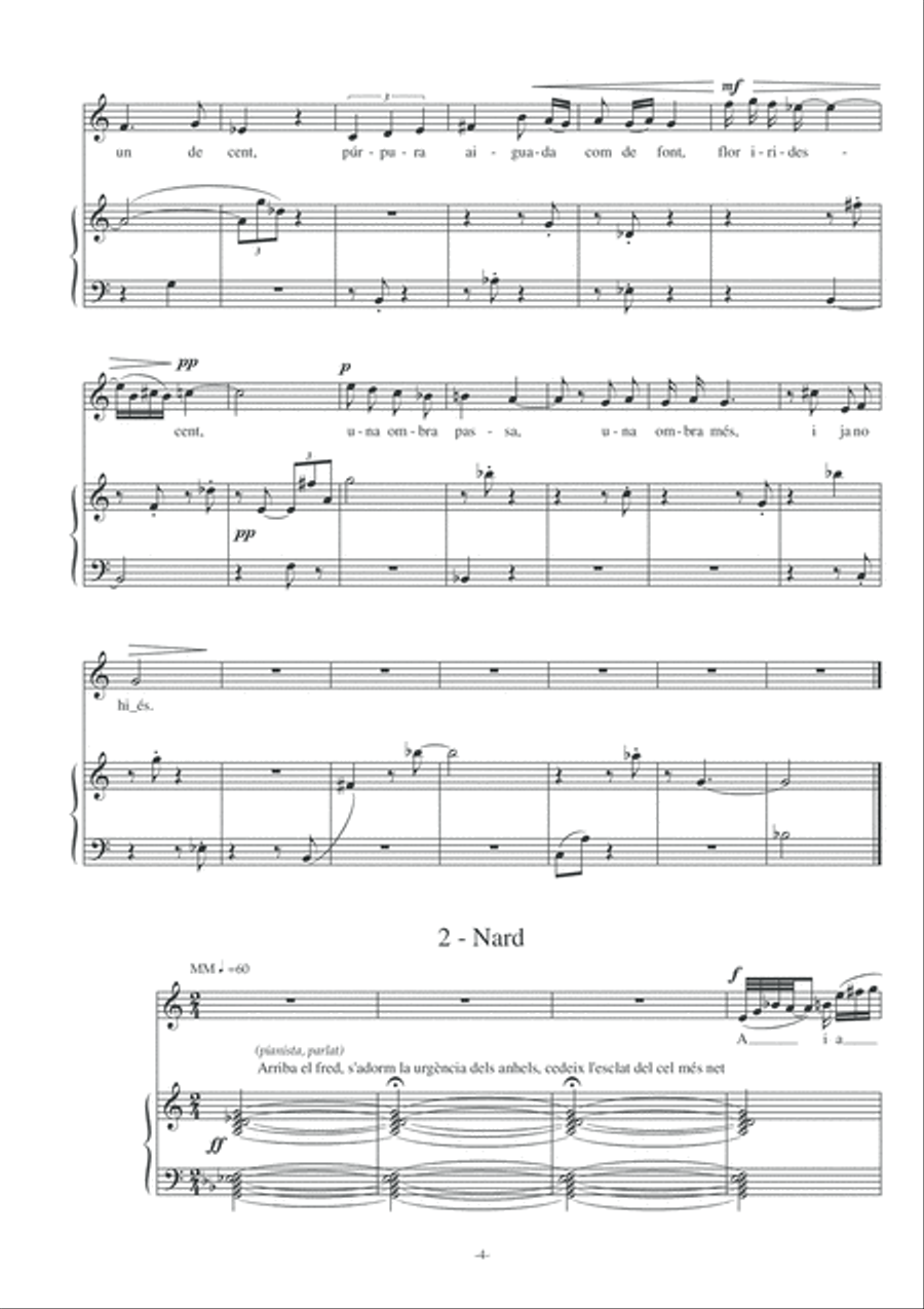Els perfums Voice scores gallery preview page 6