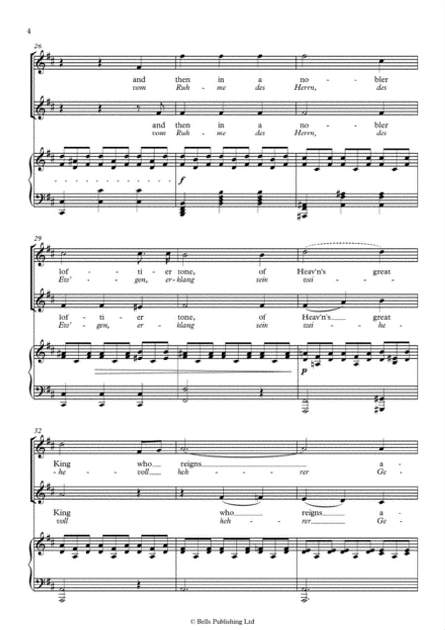 The Angel, Op. 48 No. 1 (Original key. D Major) Piano Accompaniment scores gallery preview page 4