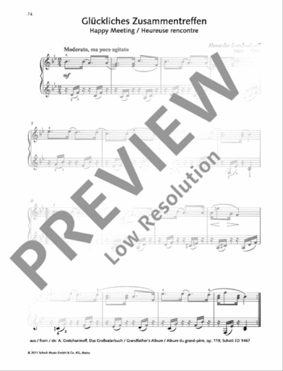 Happy Meeting Piano Solo scores gallery preview page 2