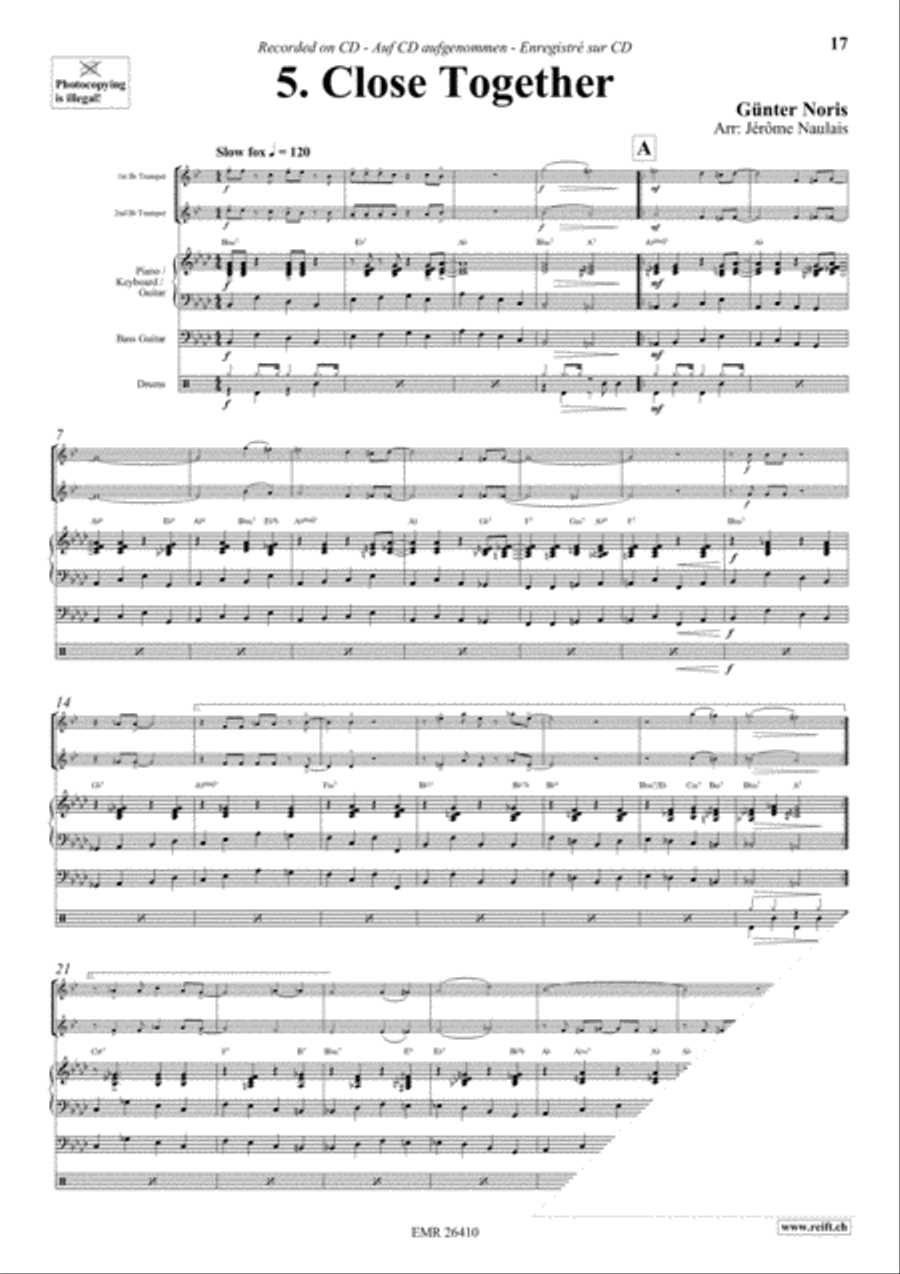 Let's Dance Volume 1 Trumpet Duet scores gallery preview page 7