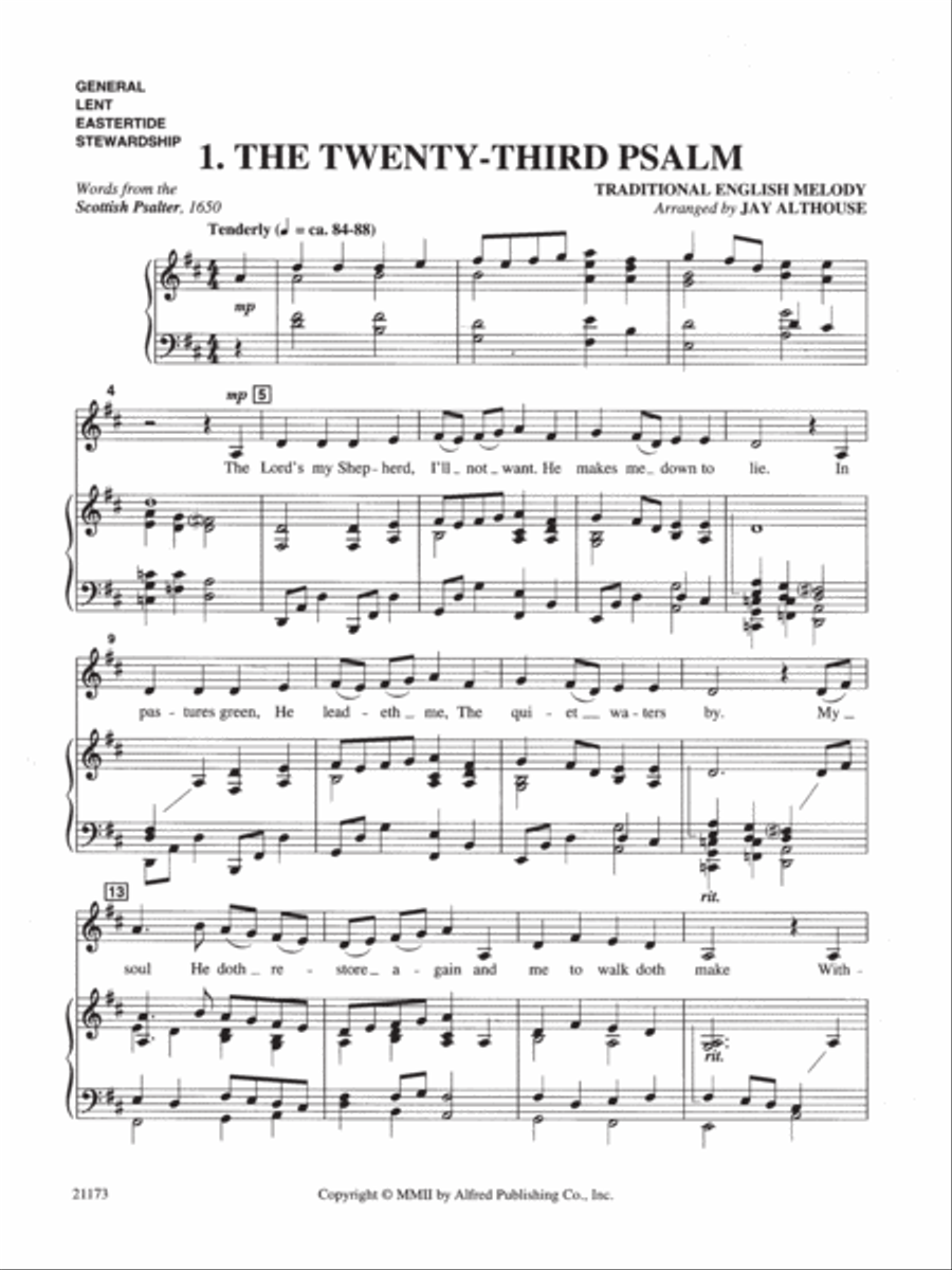 Sacred Solos for All Seasons Medium-Low Voice scores gallery preview page 3