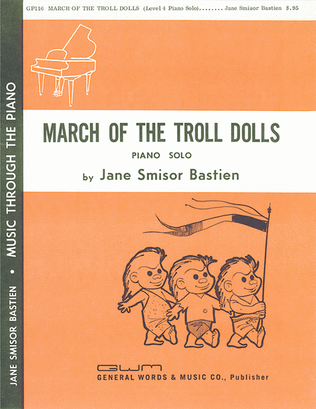 Book cover for March of the Troll Dolls
