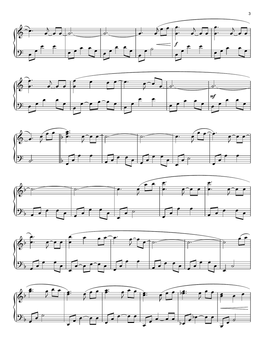 11,000 Miles 11,000 Miles Piano Solo scores gallery preview page 3