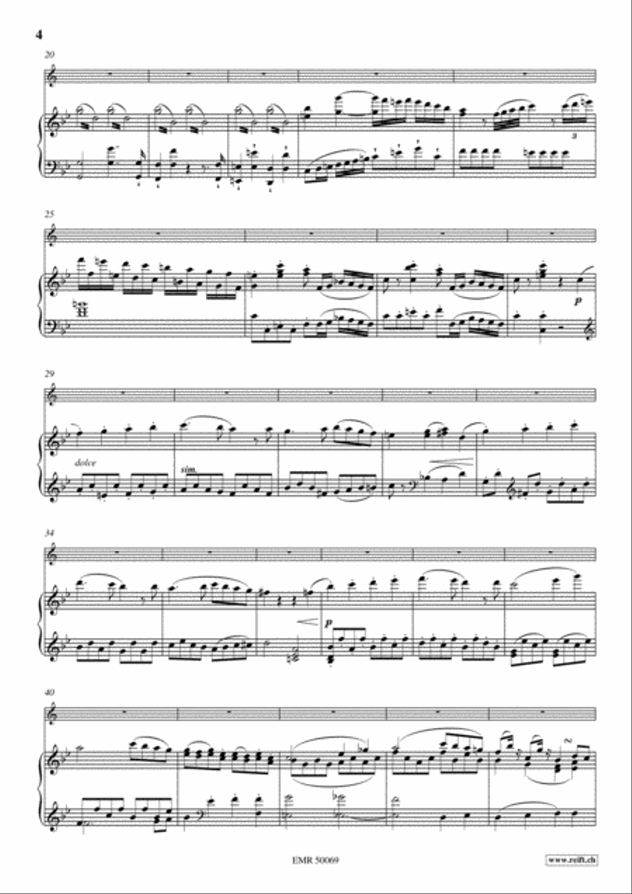 Grand Concerto Clarinet Solo scores gallery preview page 5