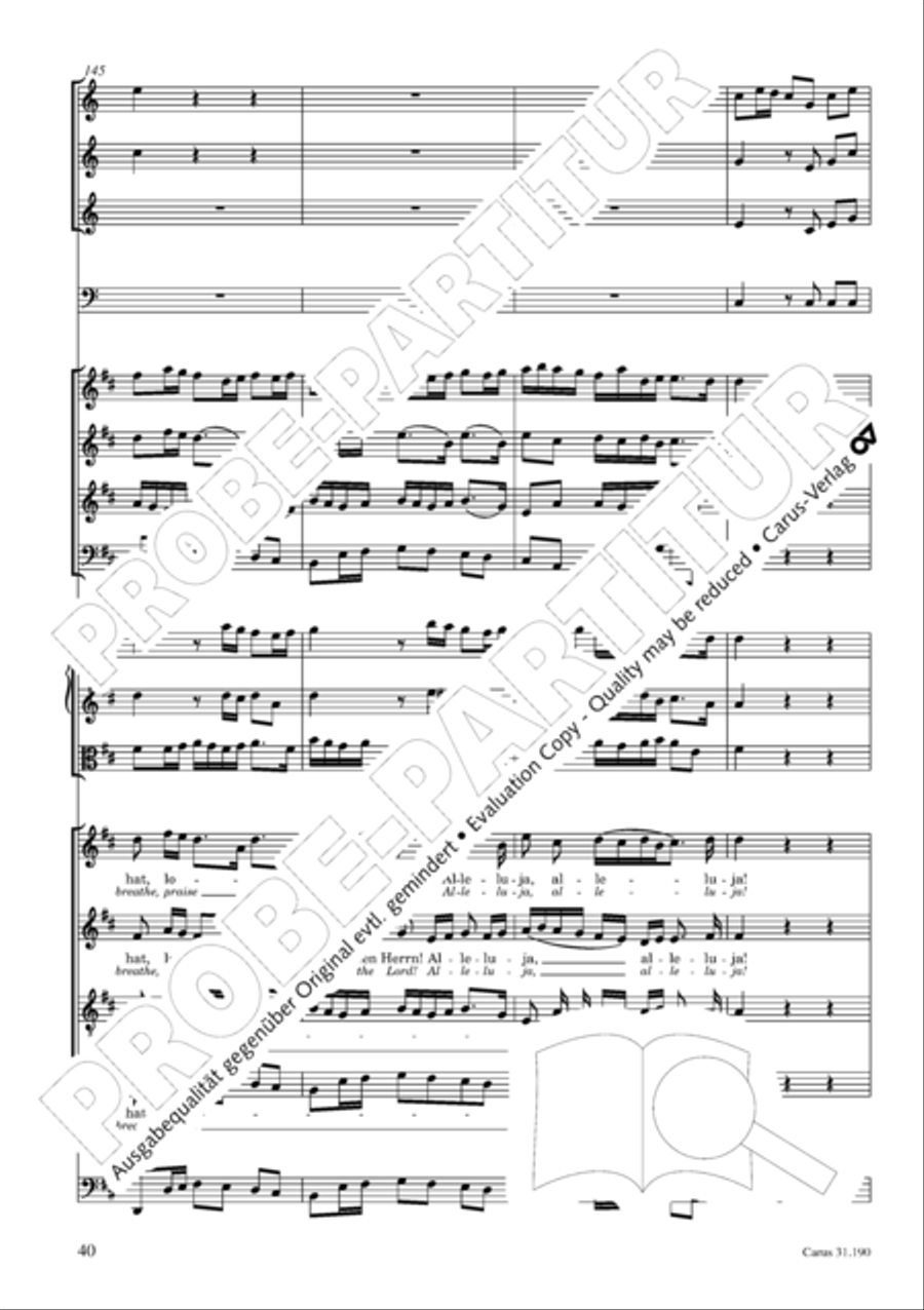 Sing to the Lord a new song (Singet dem Herrn ein neues Lied) ATB scores gallery preview page 41