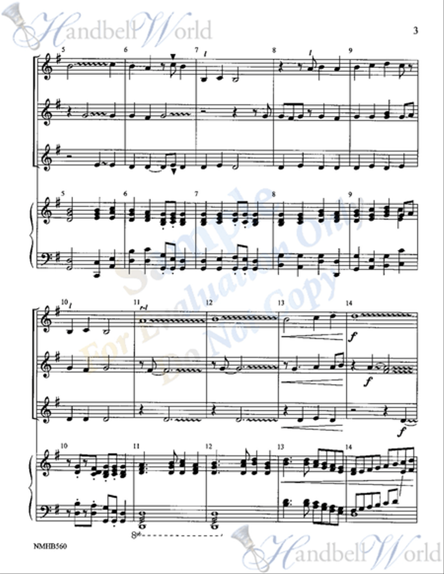 Guide Me, O Thou Great Jehovah 2-Octaves - Sheet Music page 6