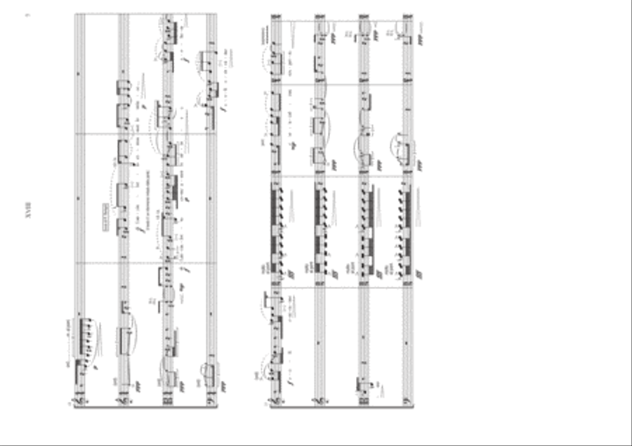 Fabio Cifariello Ciardi: XVIII (ES-22-033) - Score Only String Quartet scores gallery preview page 6