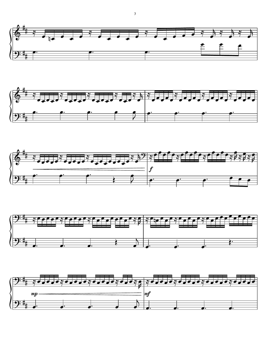 Seven Sisters Piano Solo scores gallery preview page 3