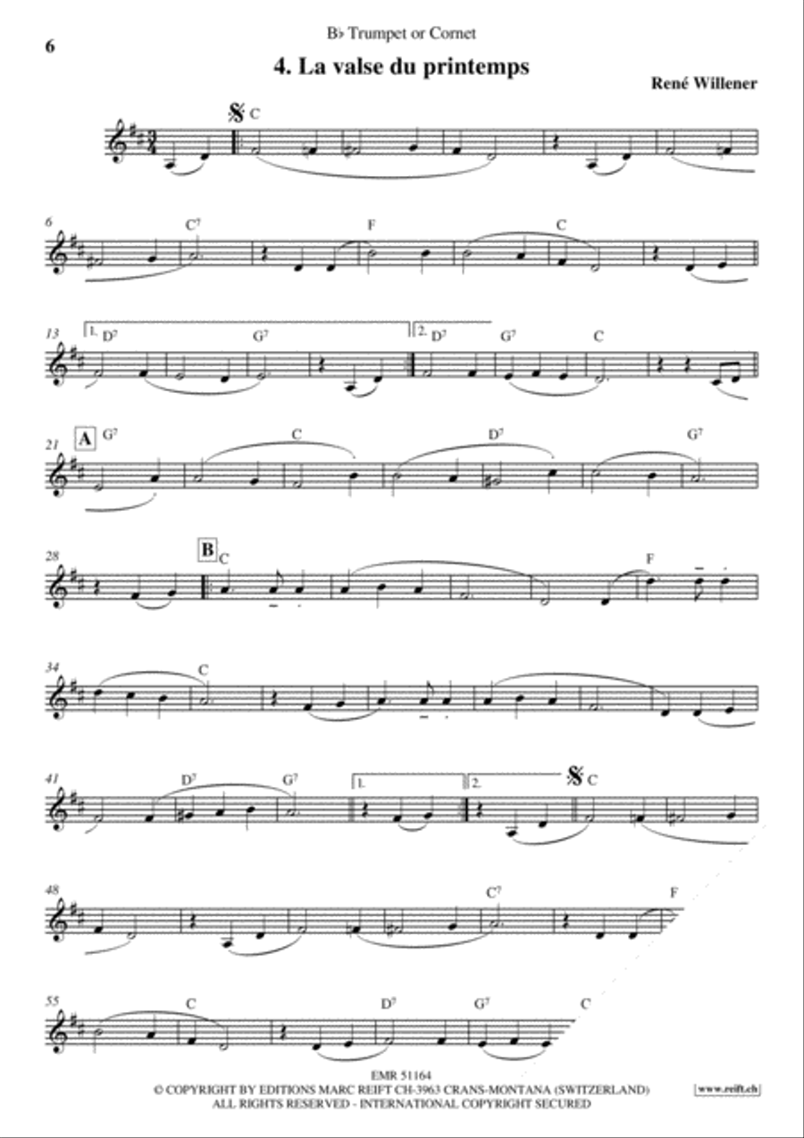La Fete au Chalet Volume 4 Cornet scores gallery preview page 6