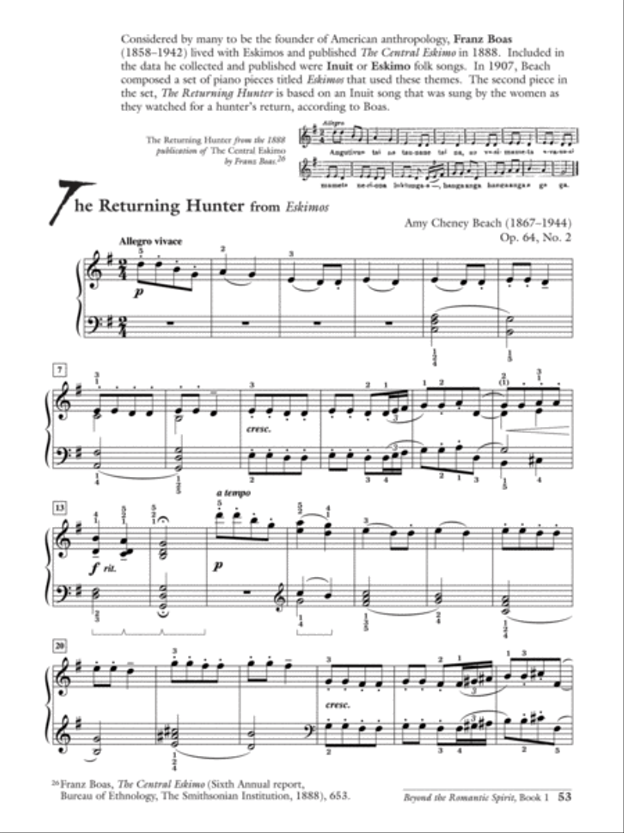 Beyond the Romantic Spirit (1880--1922), Book 1 Piano Solo scores gallery preview page 6