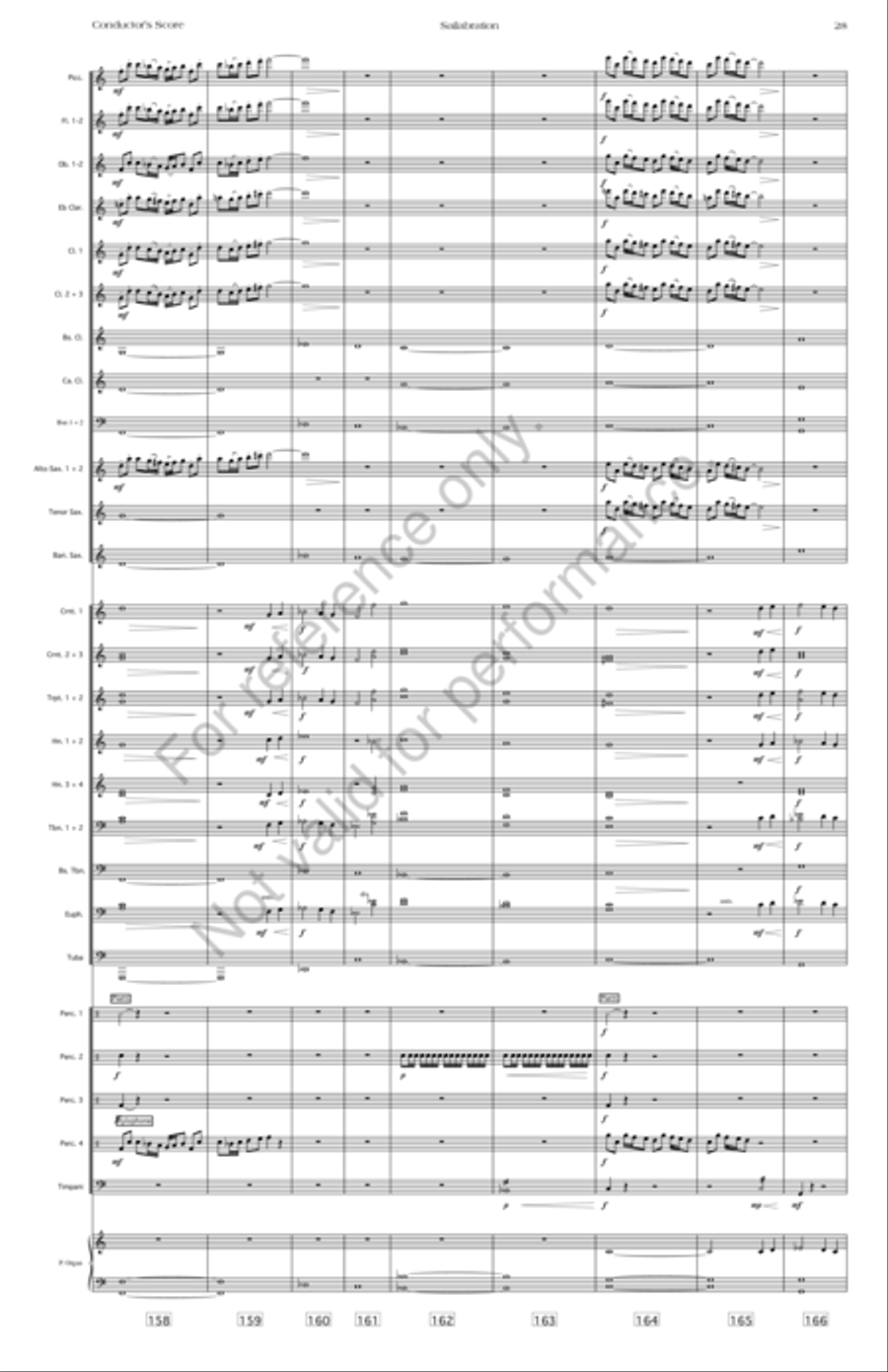 Sailabration Sailabration Concert Band scores gallery preview page 31
