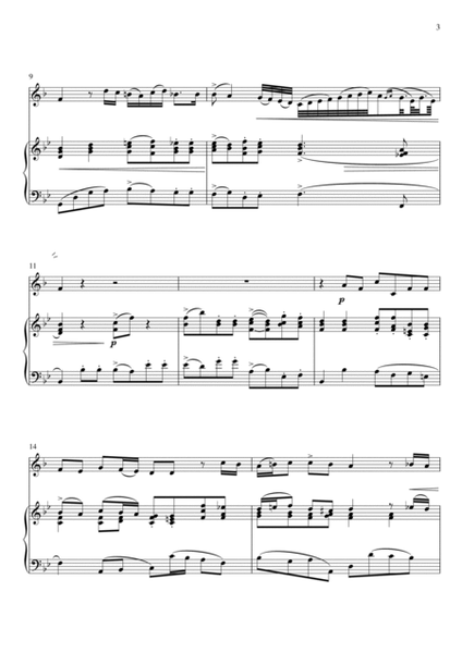 Giovanni Bononcini - Deh pi a me non v_asondete (Piano and French Horn) image number null