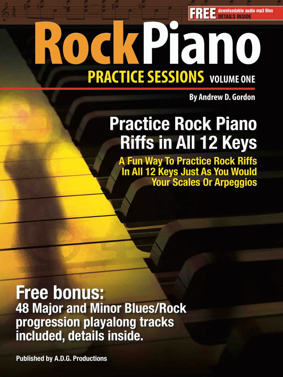 Rock Piano Practice Sessions V.1 In All 12 Keys
