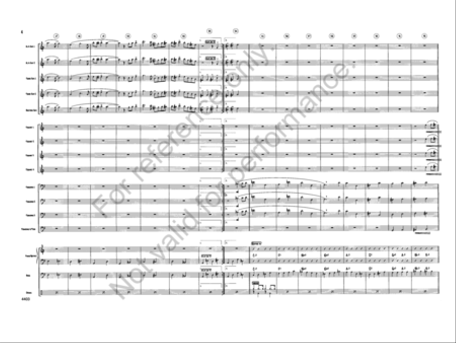 Speed Trap Speed Trap Jazz Ensemble scores gallery preview page 3