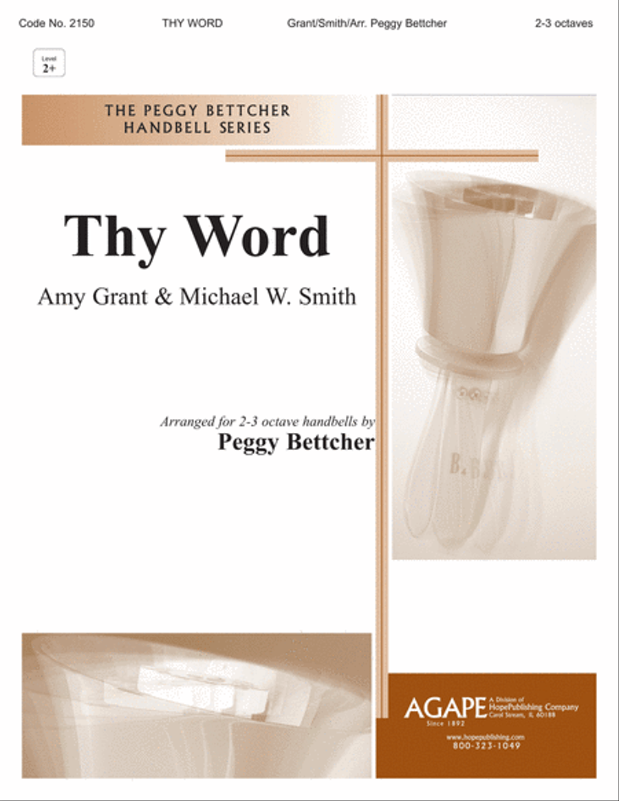 Thy Word 5-Octaves scores gallery preview page 1