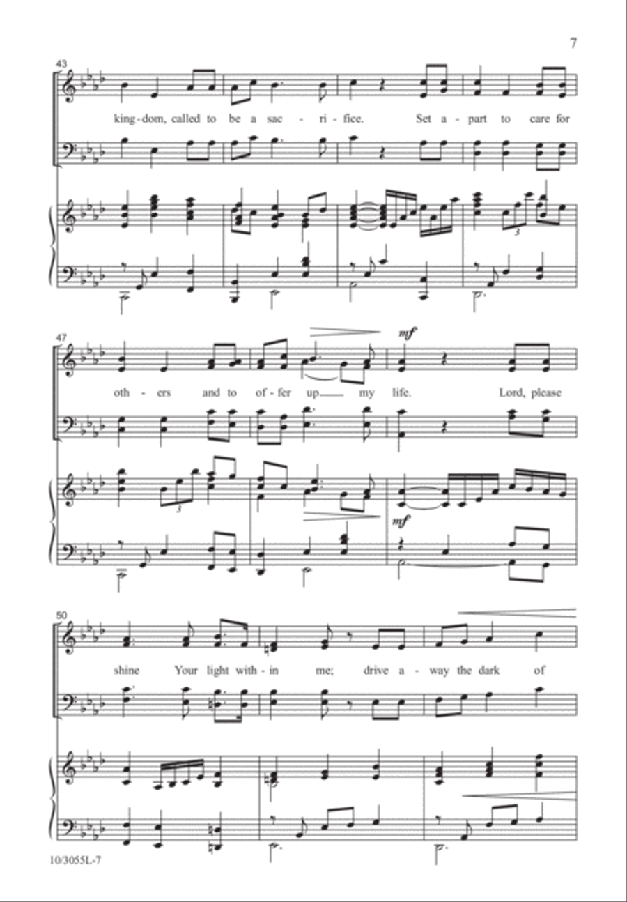 Called to Service Called to Service 4-Part scores gallery preview page 7