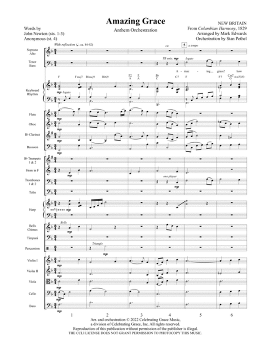 Amazing Grace Orchestration (Digital)