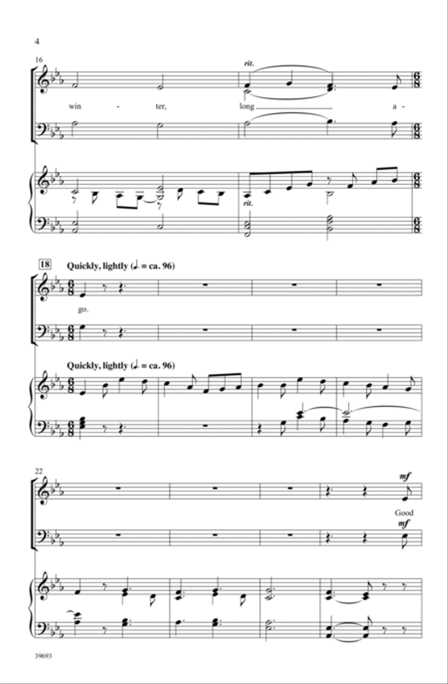 A Holst Christmas Choir scores gallery preview page 3