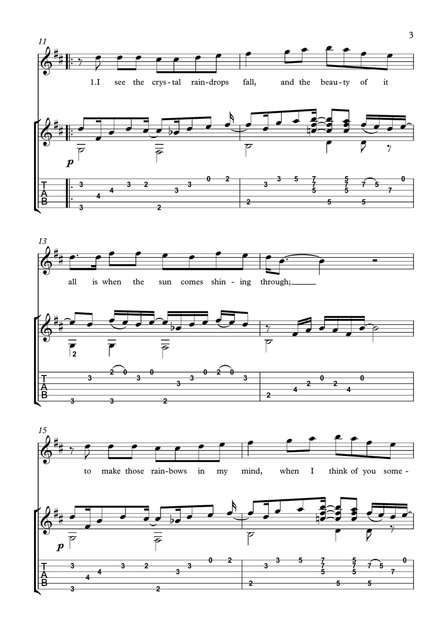 Just The Two Of Us Acoustic Guitar scores gallery preview page 3