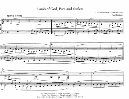 Eight Lenten Chorales for Manuals