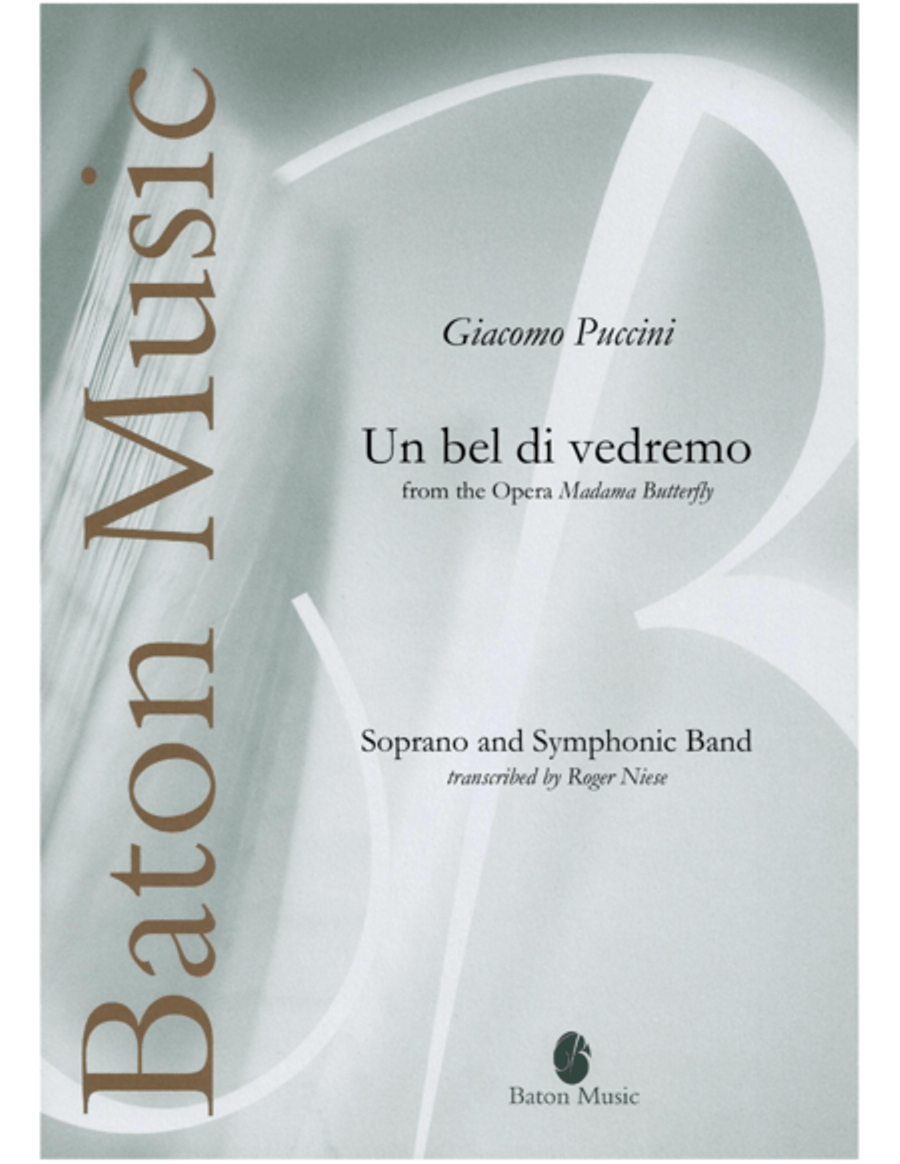 Un bel di vedremo Concert Band scores gallery preview page 1