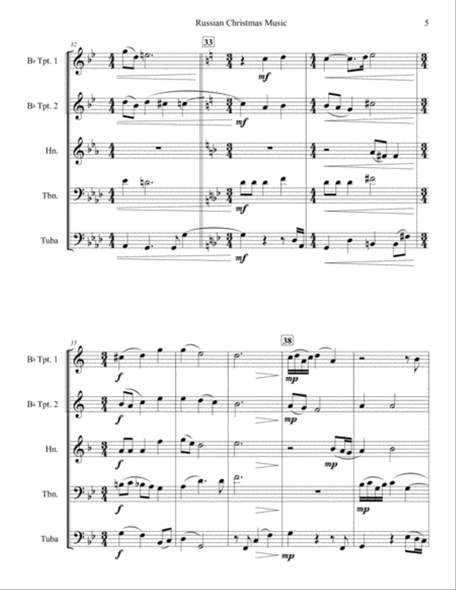 Carol of the Russian Children (from Russian Christmas Music) image number null