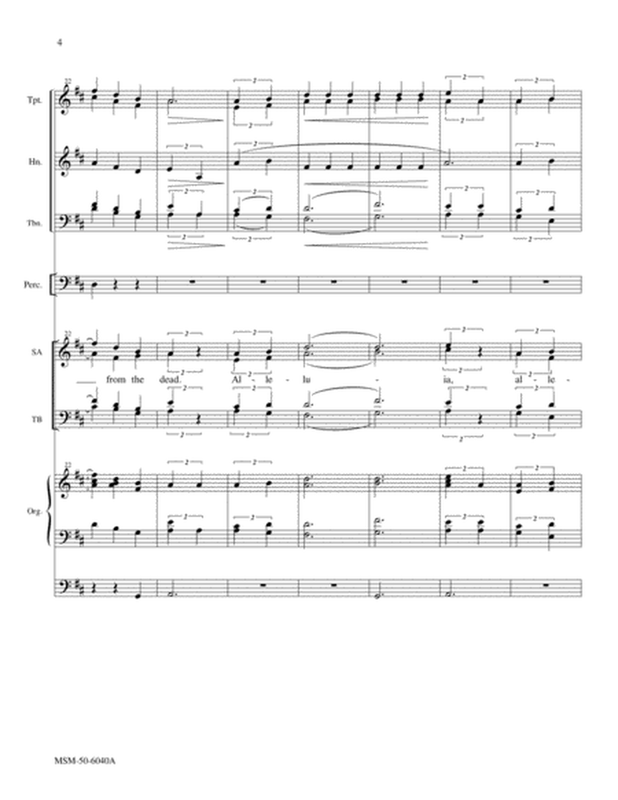 My Hope Is Arisen (Downloadable Full Score) image number null