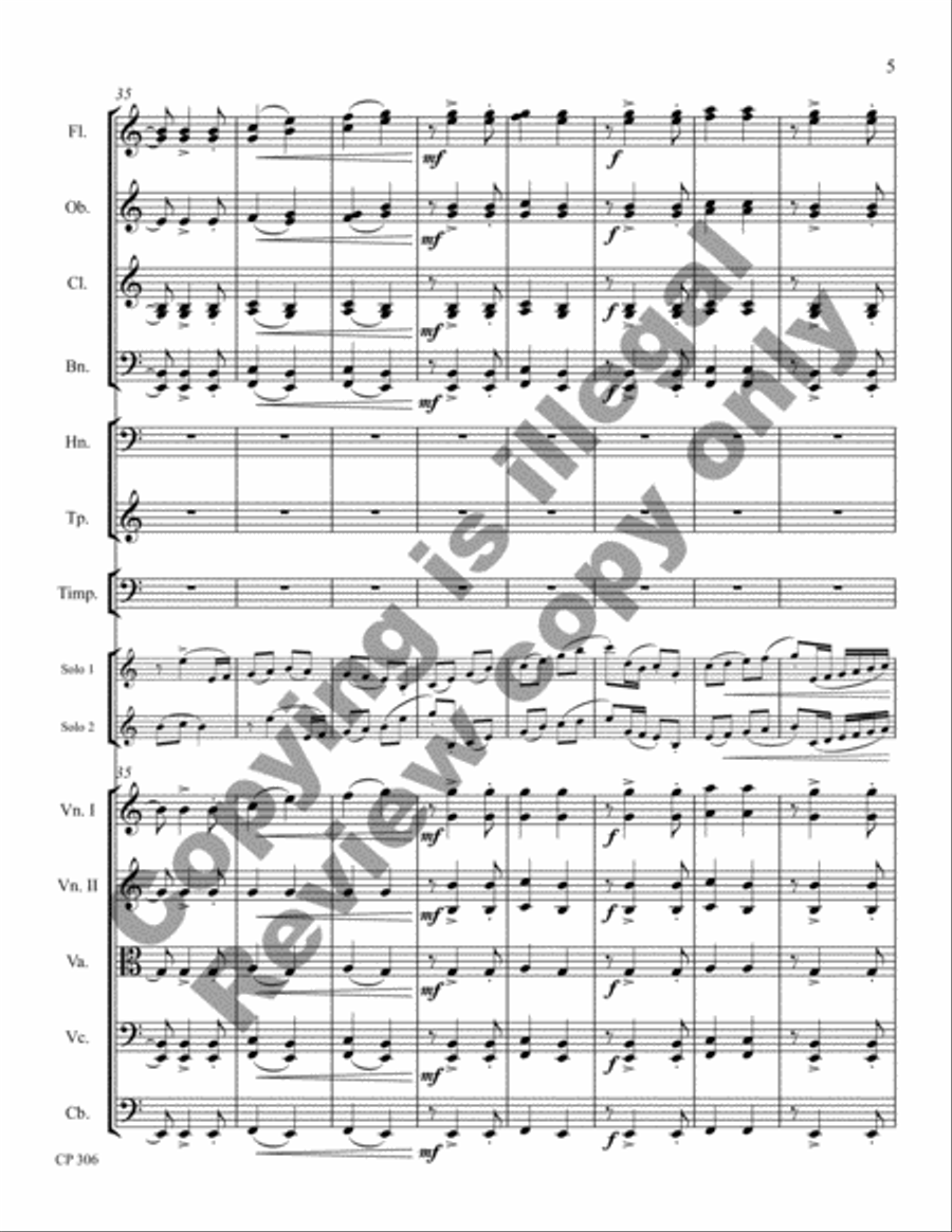 Little Suite Full Orchestra scores gallery preview page 85