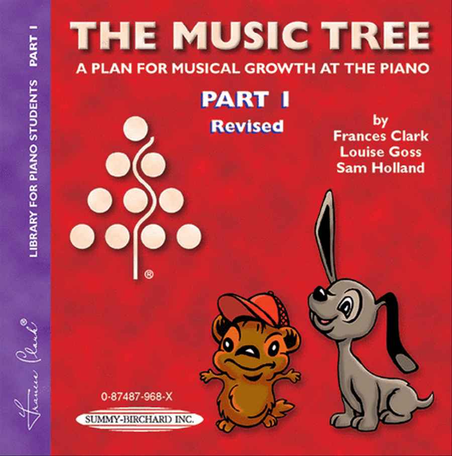 The Music Tree - Part 1 (Accompaniment CD) Piano Method scores gallery preview page 1