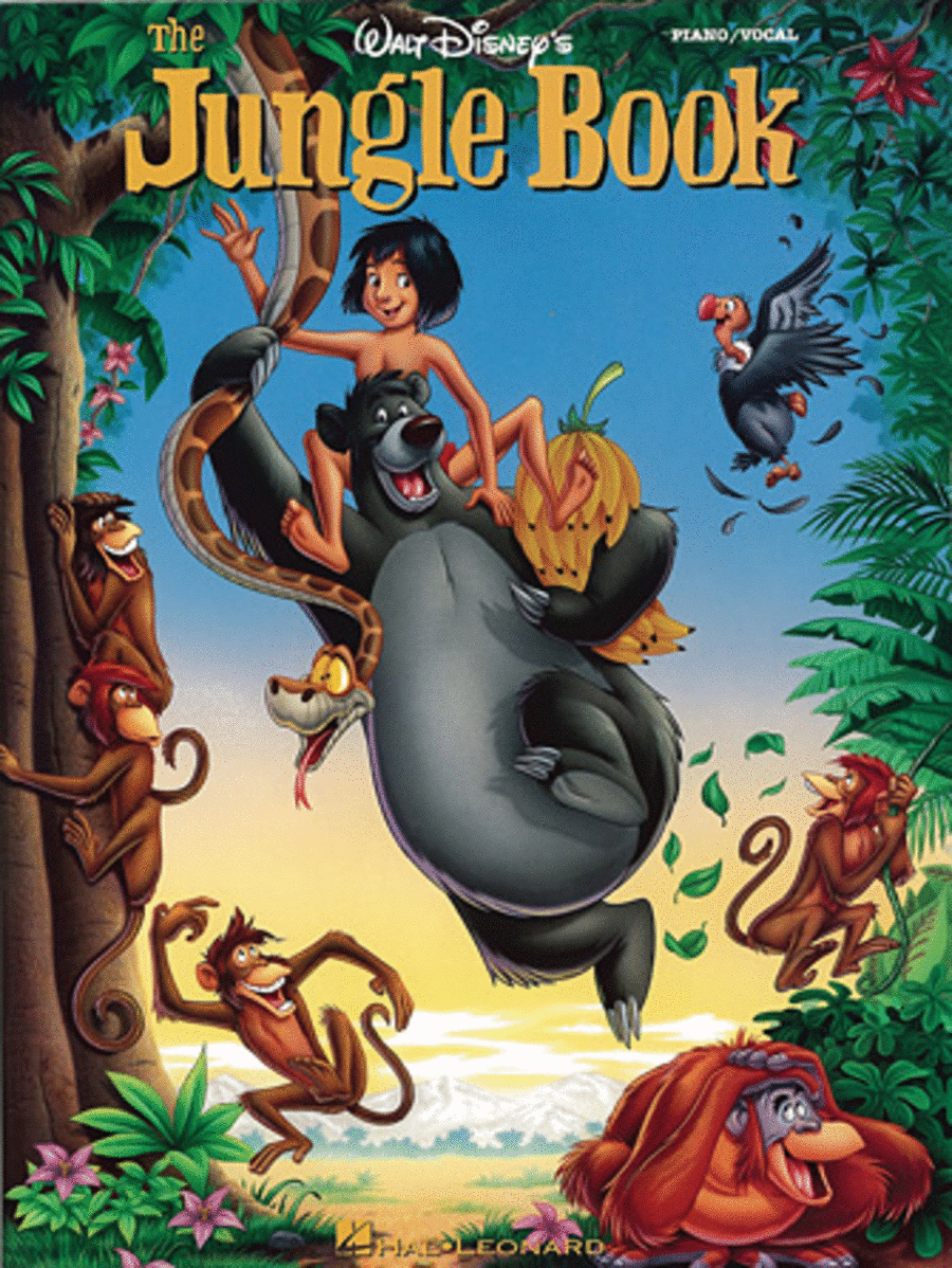 Walt Disney's The Jungle Book Piano, Vocal, Guitar scores gallery preview page 1