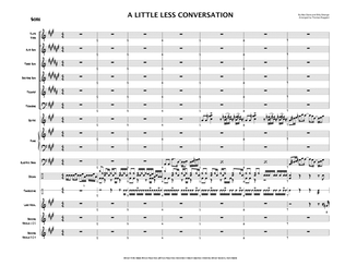 Book cover for A Little Less Conversation