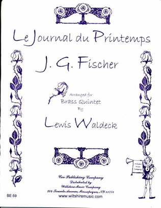 Book cover for Le Journal du Printemps