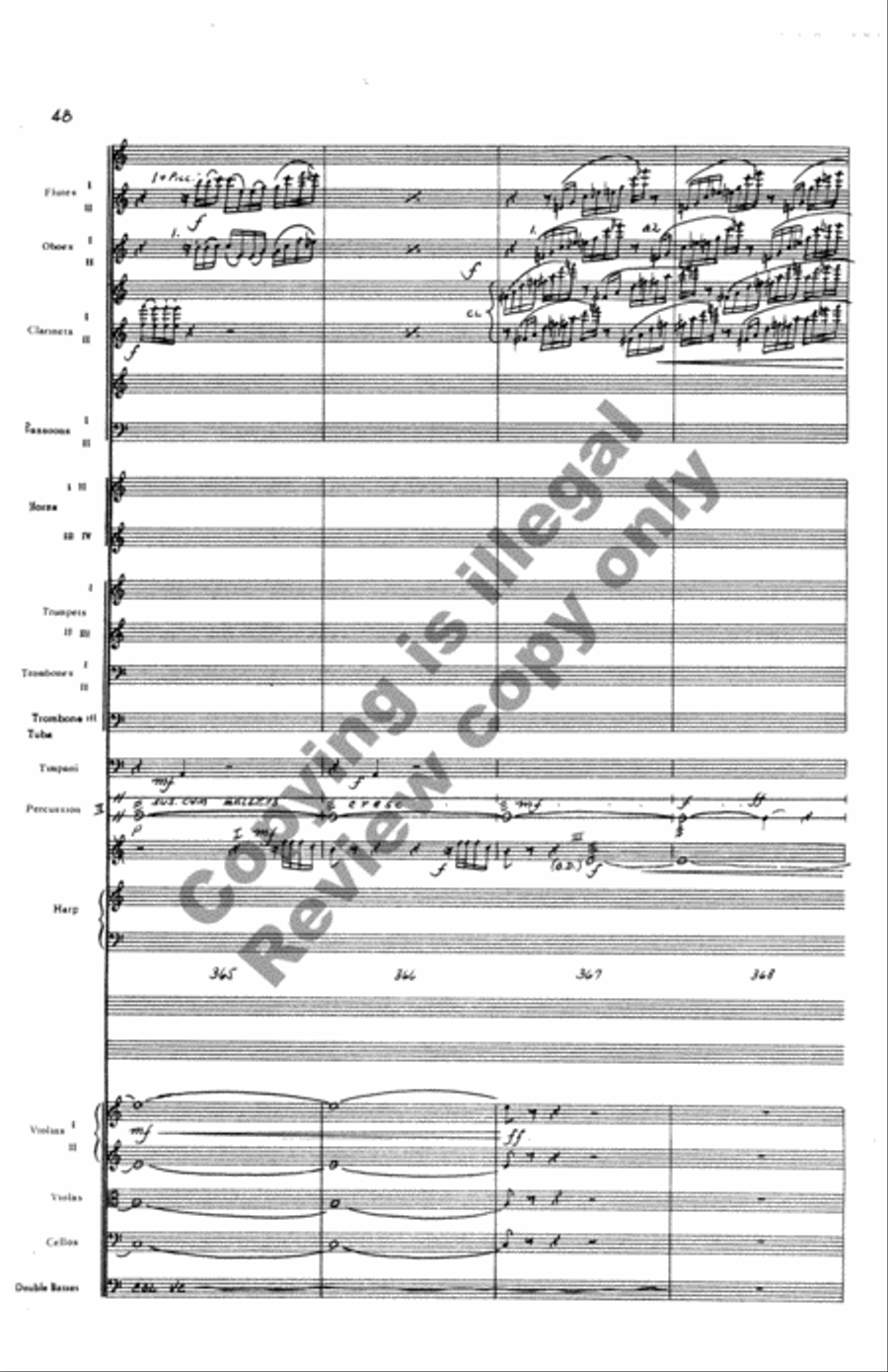 Concerto for Orchestra Concerto for Orchestra Full Orchestra scores gallery preview page 126
