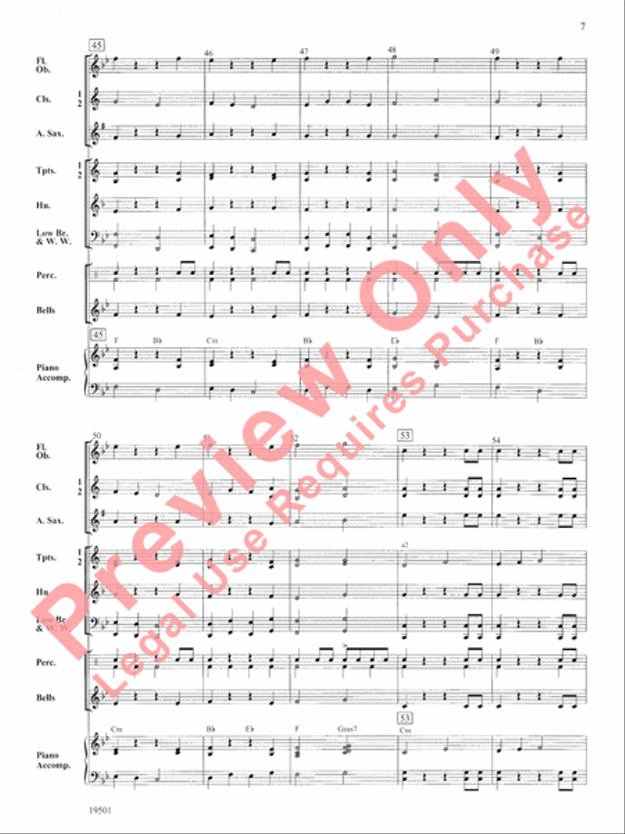 Cardiff Castle Cardiff Castle Concert Band scores gallery preview page 8