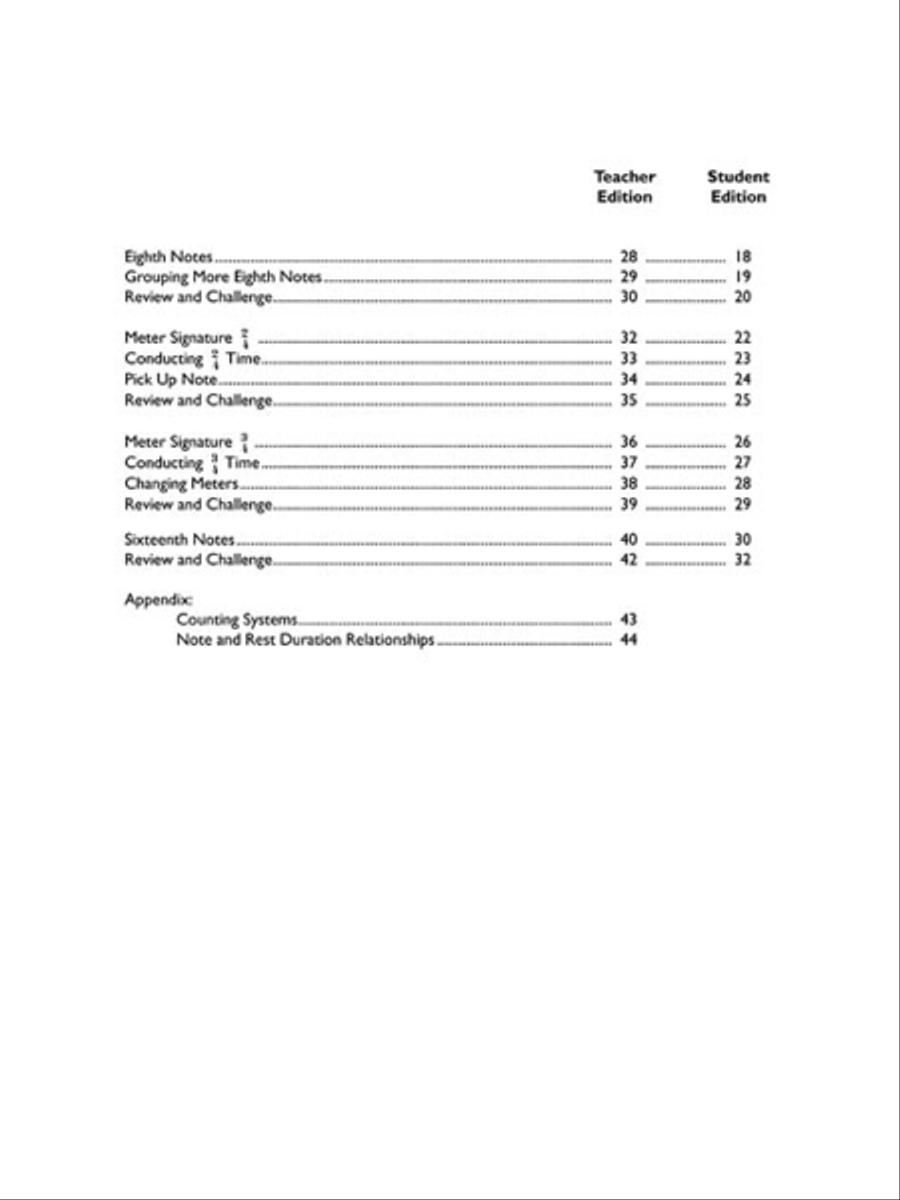 The Rhythm Reader, Level 1 Choir scores gallery preview page 3