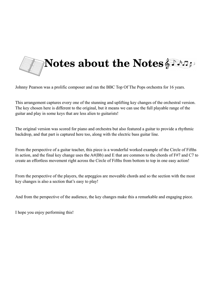 Sleepy Shores (theme From Owen M.d.) Guitar Ensemble scores gallery preview page 3