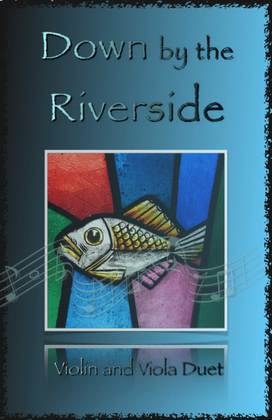 Book cover for Down by the Riverside, Gospel Hymn for Violin and Viola Duet