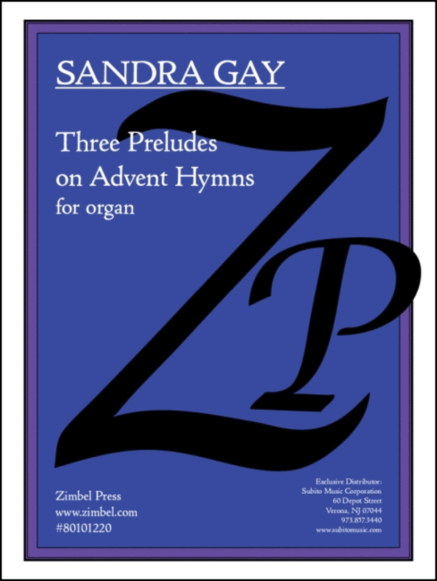 Preludes on Advent Hymns, Three