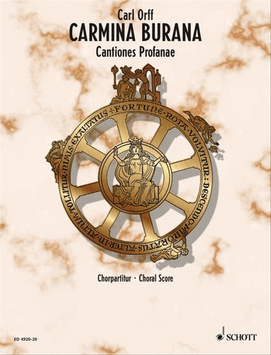 Carmina Burana 4-Part scores gallery preview page 1